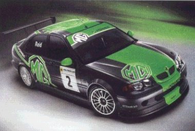 MG ZS EX259, pour les courses de production UK en 2001-2002, le BTCC