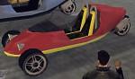 Et le Kit Car  3 roues anglais  moteur BMW, la Grinnall Scorpion, magnifiquement modlise
