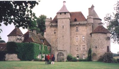 Superbe chateau vu en route