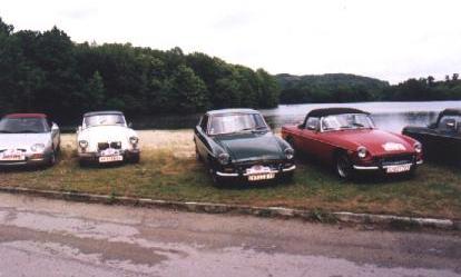 Les MG au bord d'un lac