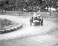 la MG K3 conduite par Philippe Maillard-Brune en courbe