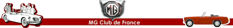 Bienvenue sur le site du MG Club de France. Cliquez sur la page de votre choix ci-dessous !